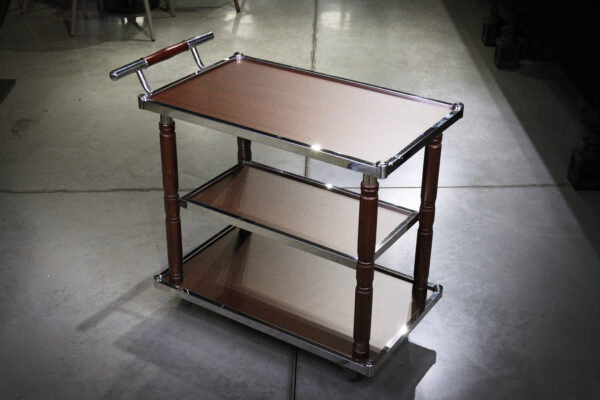 Servisna konobarska kolica sa tri etaže - manja